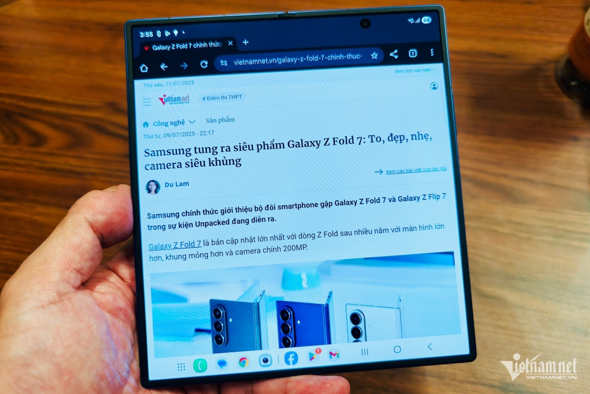 So sánh kích thước và độ mỏng của Galaxy Z Fold7 và Z Fold6: Hãy Soi Sáng Ảnh Thực Tế! So sánh kích thước và độ mỏng của Galaxy Z Fold7 và Z Fold6: Hãy Soi Sáng Ảnh Thực Tế!