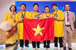 Việt Nam giành 4 Huy chương Vàng Olympic Hóa học quốc tế năm 2025