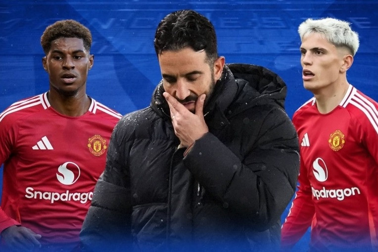 Cảnh khốn khổ của 5 sao MU bị Ruben Amorim cấm tập chung đội 1