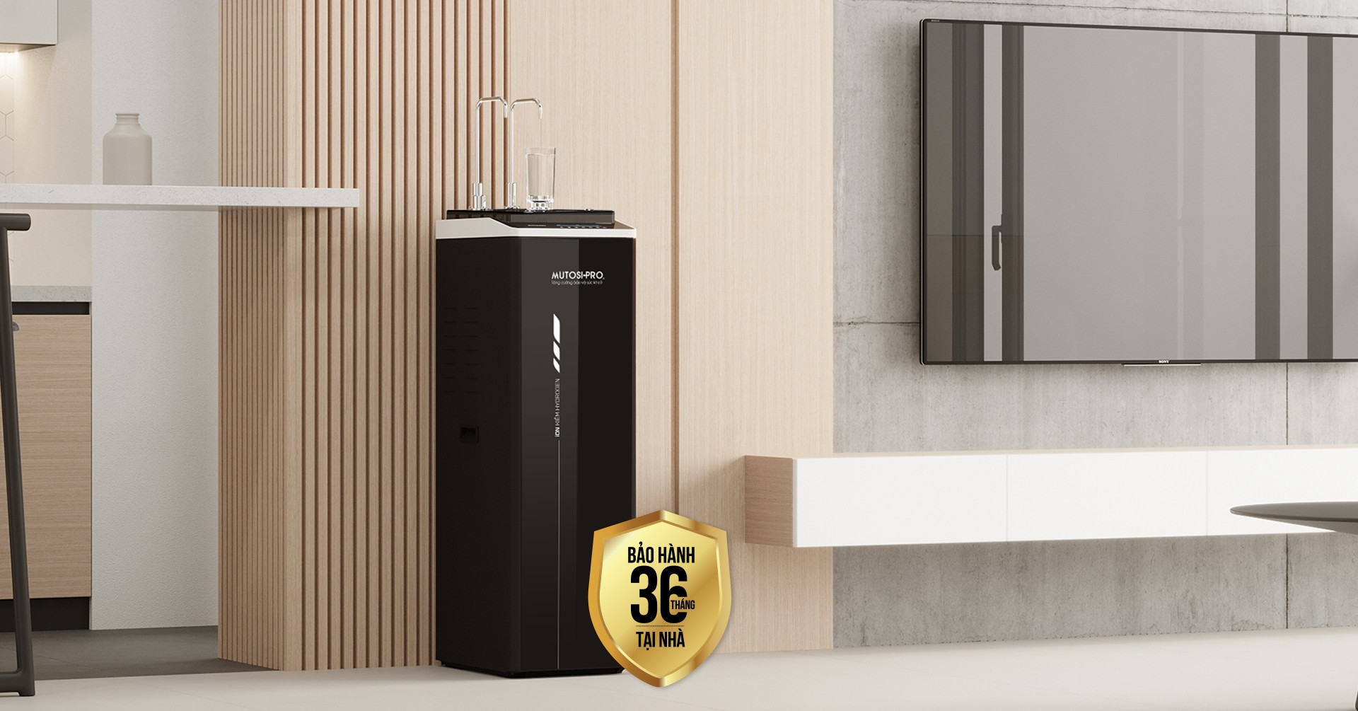 Mutosi Đột Phá Thị Trường Lọc Nước: Công Nghệ RO Điện Phân Vượt Trội, Nước Uống An Toàn Tuyệt Đối