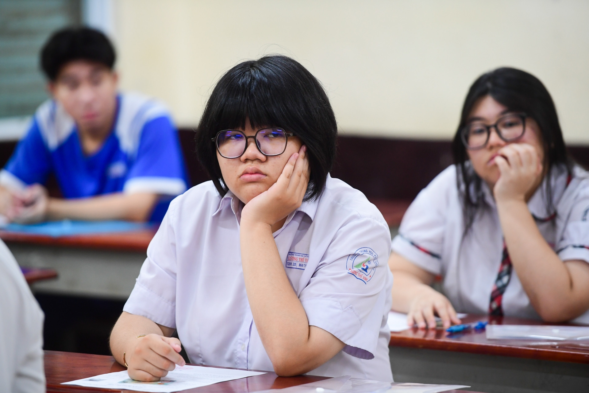 Đề khó nhưng điểm môn tiếng Anh không thấp vì chỉ học sinh khá, giỏi dự thi