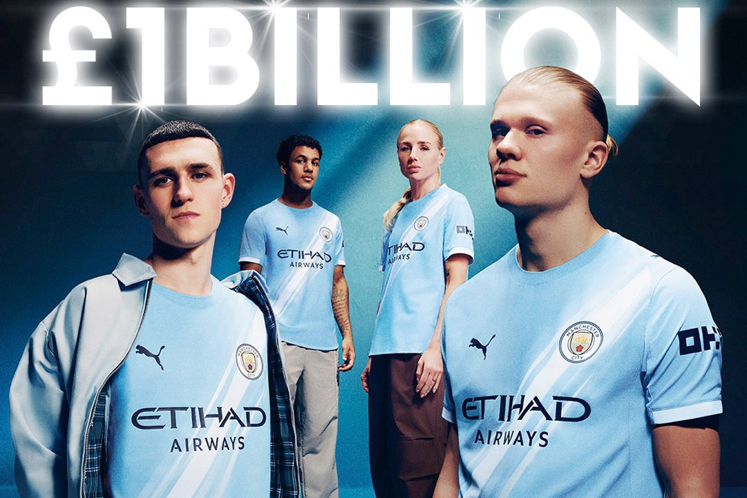 Man City ký hợp đồng 'khủng' chưa từng có trong lịch sử