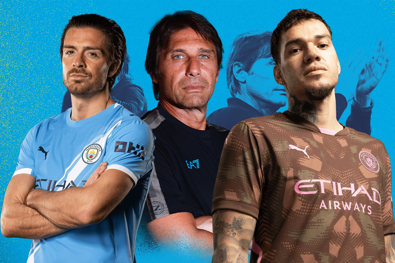 Conte ‘chơi lớn’, kéo 2 sao Man City về Napoli