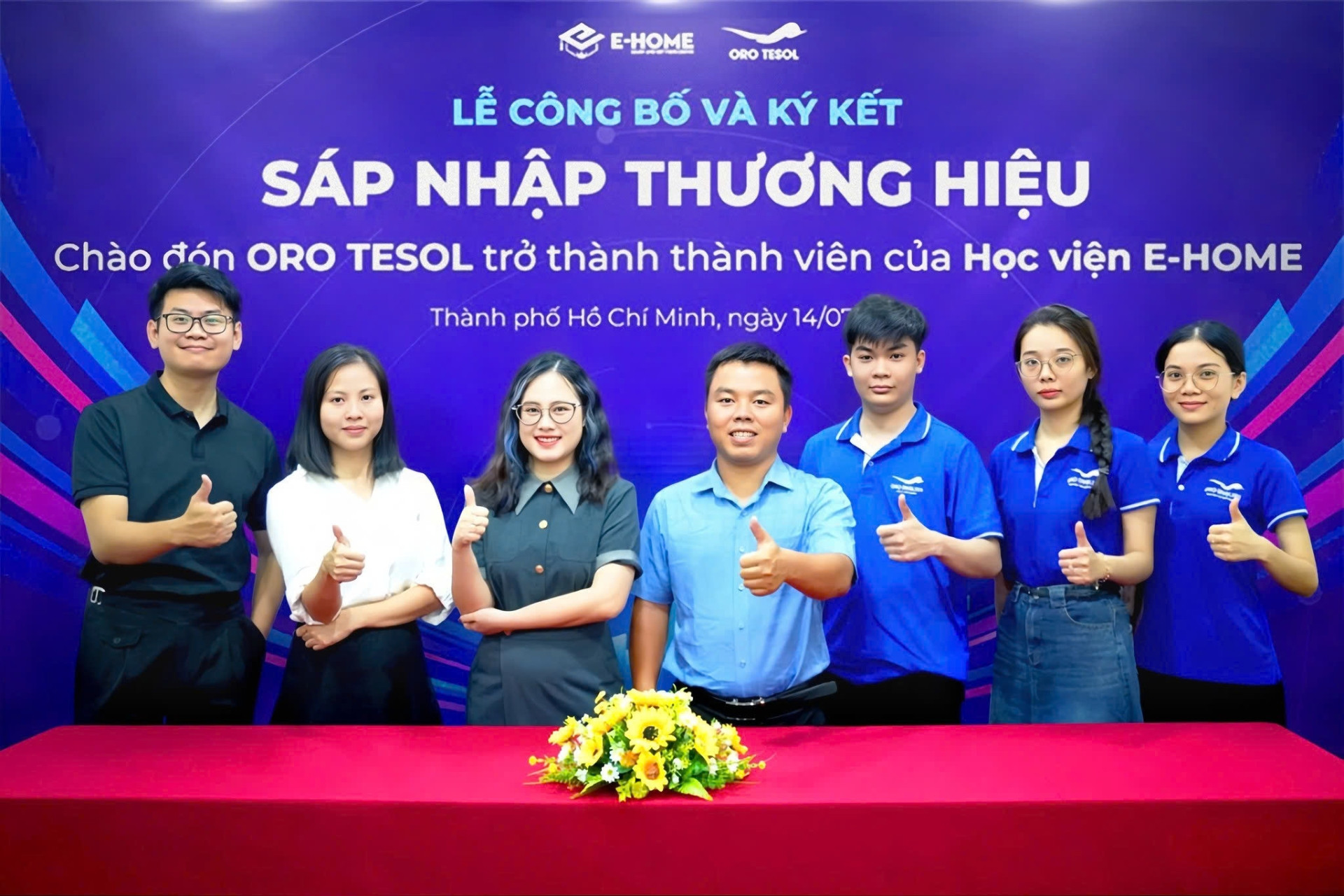 ORO TESOL gia nhập hệ thống E-HOME