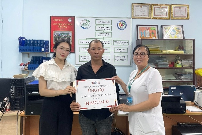 Bạn đọc giúp đỡ ông Nguyễn Hoàng Em bị nhiễm trùng uốn ván hơn 44 triệu đồng