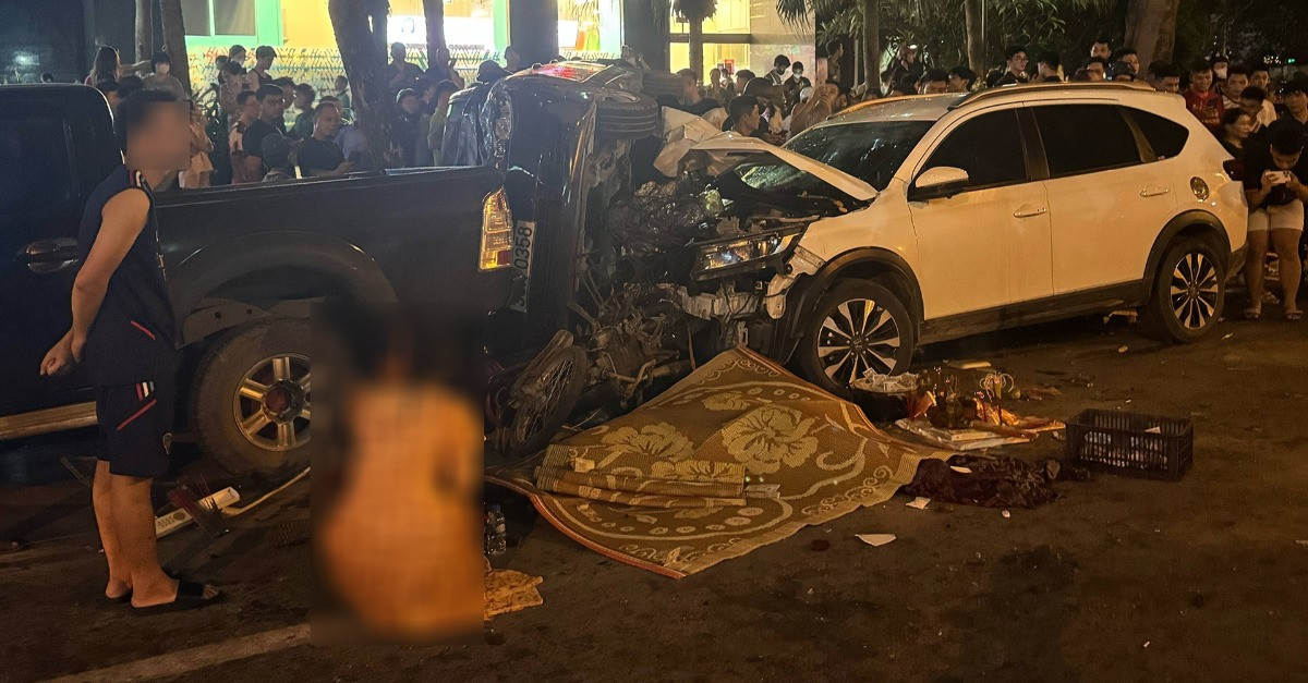 Hành vi bất thường của tài xế ô tô trước khi gâ...