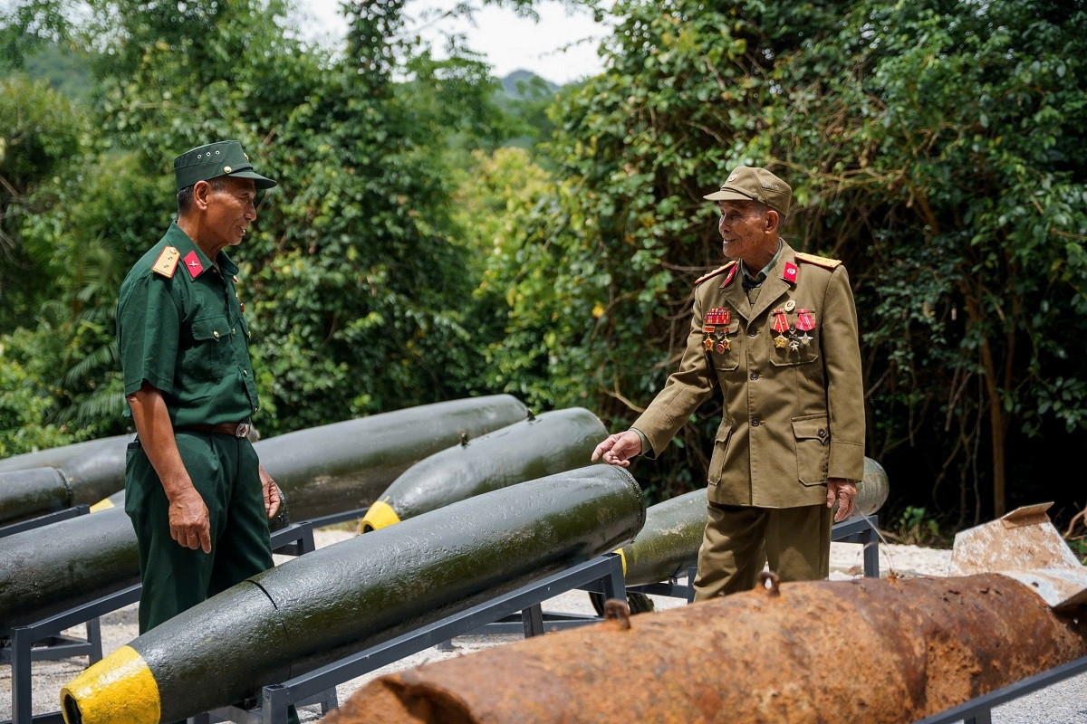 Tổng kho bí mật của bộ đội Trường Sơn được tái hiện sống động trong hang 7 tầng