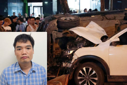 Vụ ô tô đâm liên hoàn ở Hà Nội: Nam giảng viên giật mình đạp nhầm chân ga