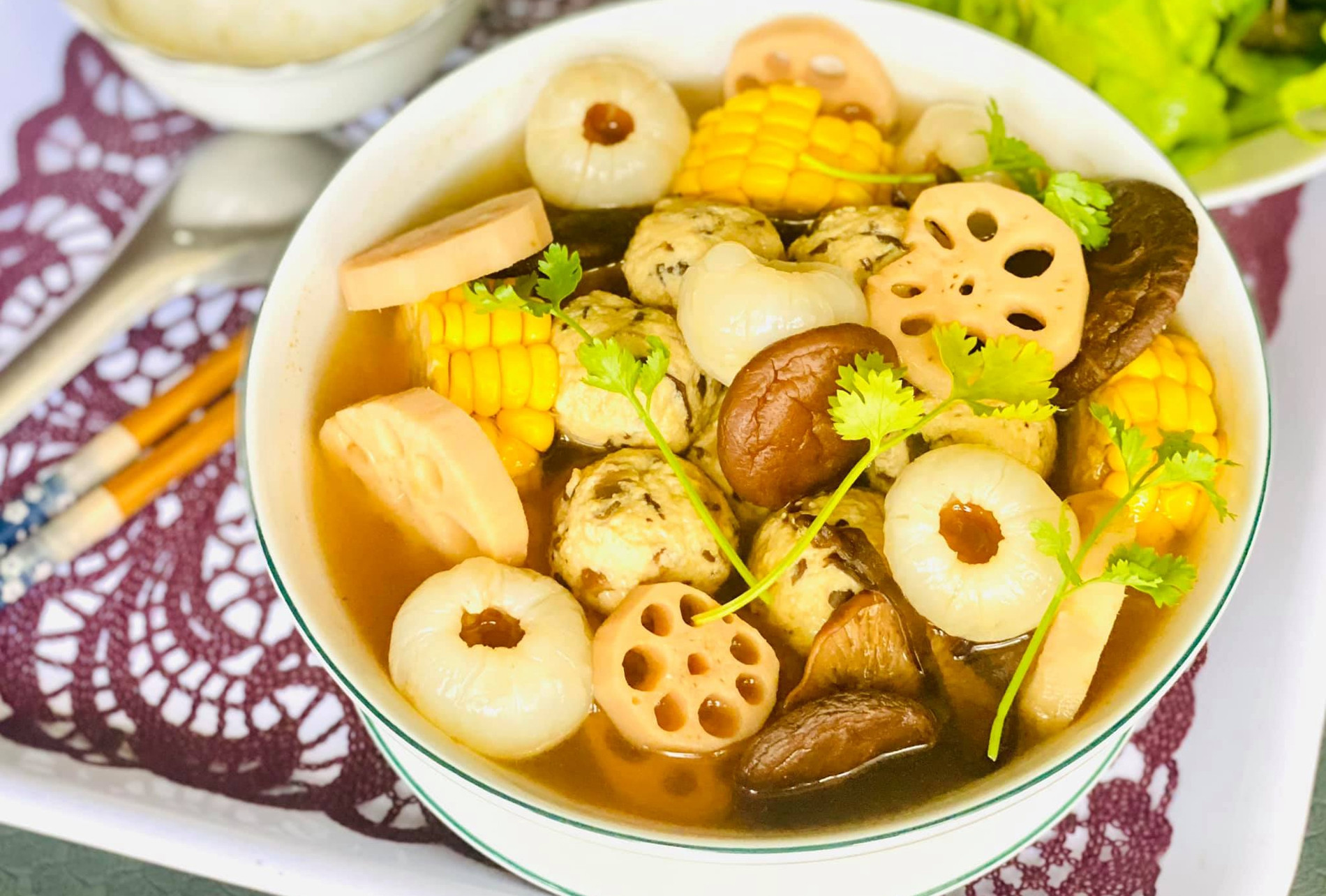 Cách nấu canh mọc rau củ đơn giản tại nhà, ăn ngọt thanh lại không ngán