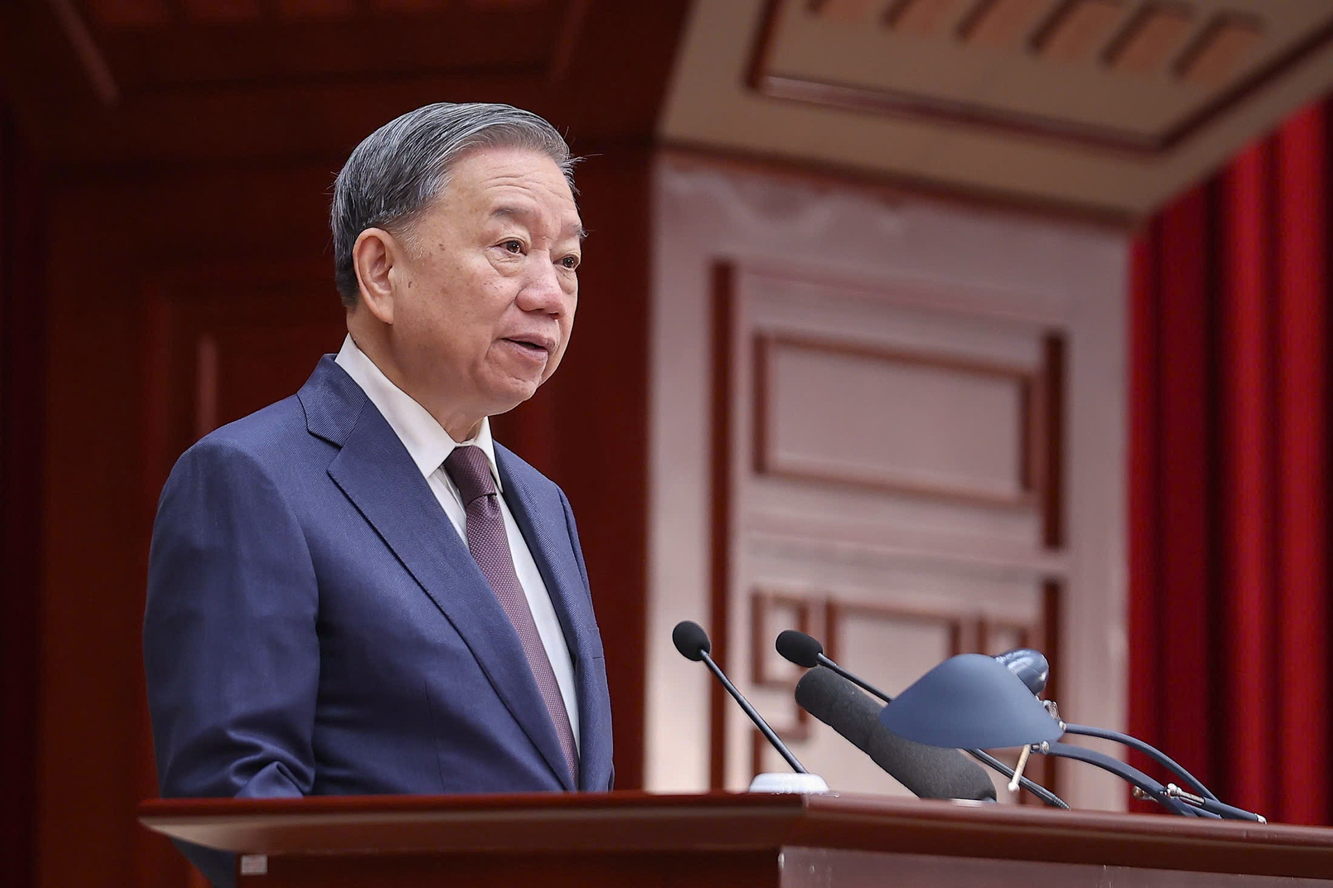 Phát biểu khai mạc của Tổng Bí thư Tô Lâm tại hội nghị Trung ương 12 khóa 13