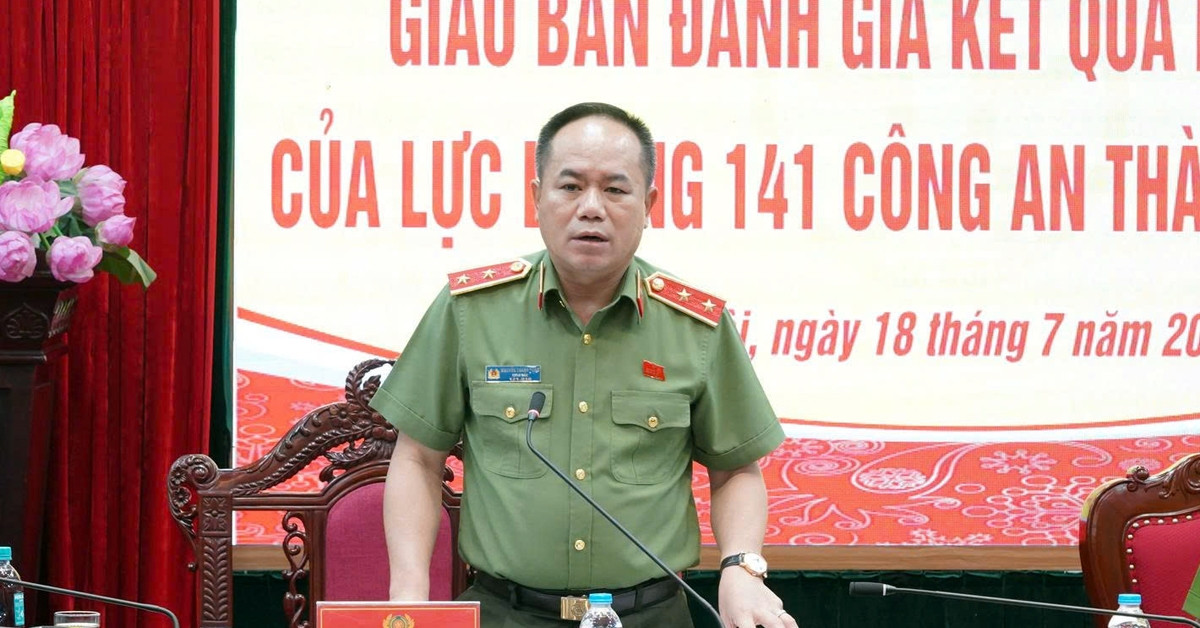 Trung tướng Nguyễn Thanh Tùng: Lực lượng 141 là ‘quả đấm thép’ phòng chống tội phạm
