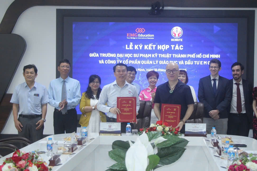 Trường ĐH Sư phạm Kỹ thuật TP.HCM cùng EMG Education triển khai chứng chỉ PEIC