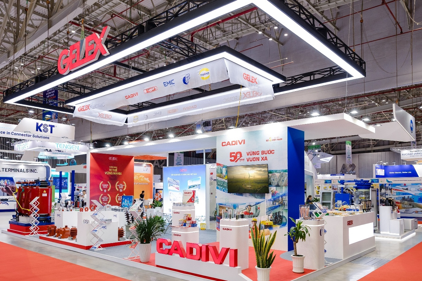Cadivi ghi dấu ấn tại triển lãm Vietnam ETE & Greenergy Expo 2025