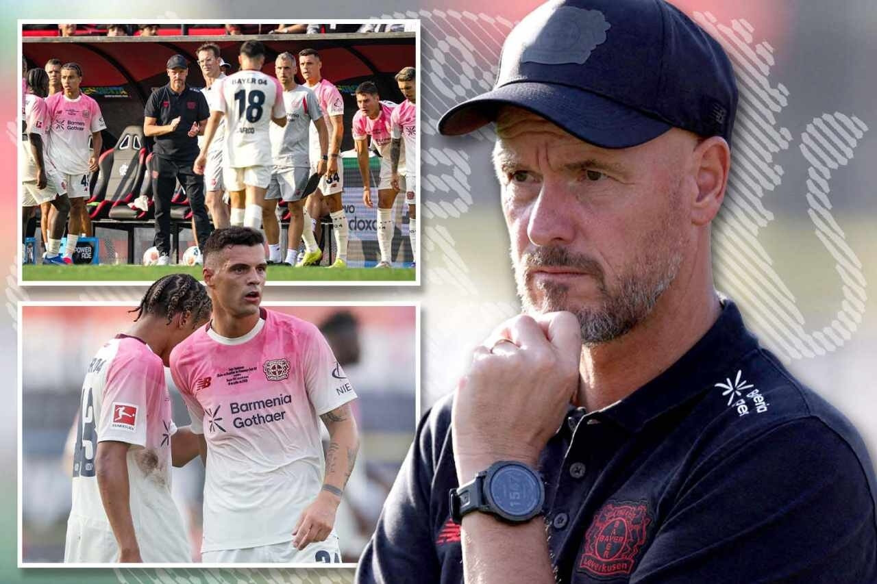 Ten Hag khởi đầu thảm họa khi dẫn dắt Leverkusen