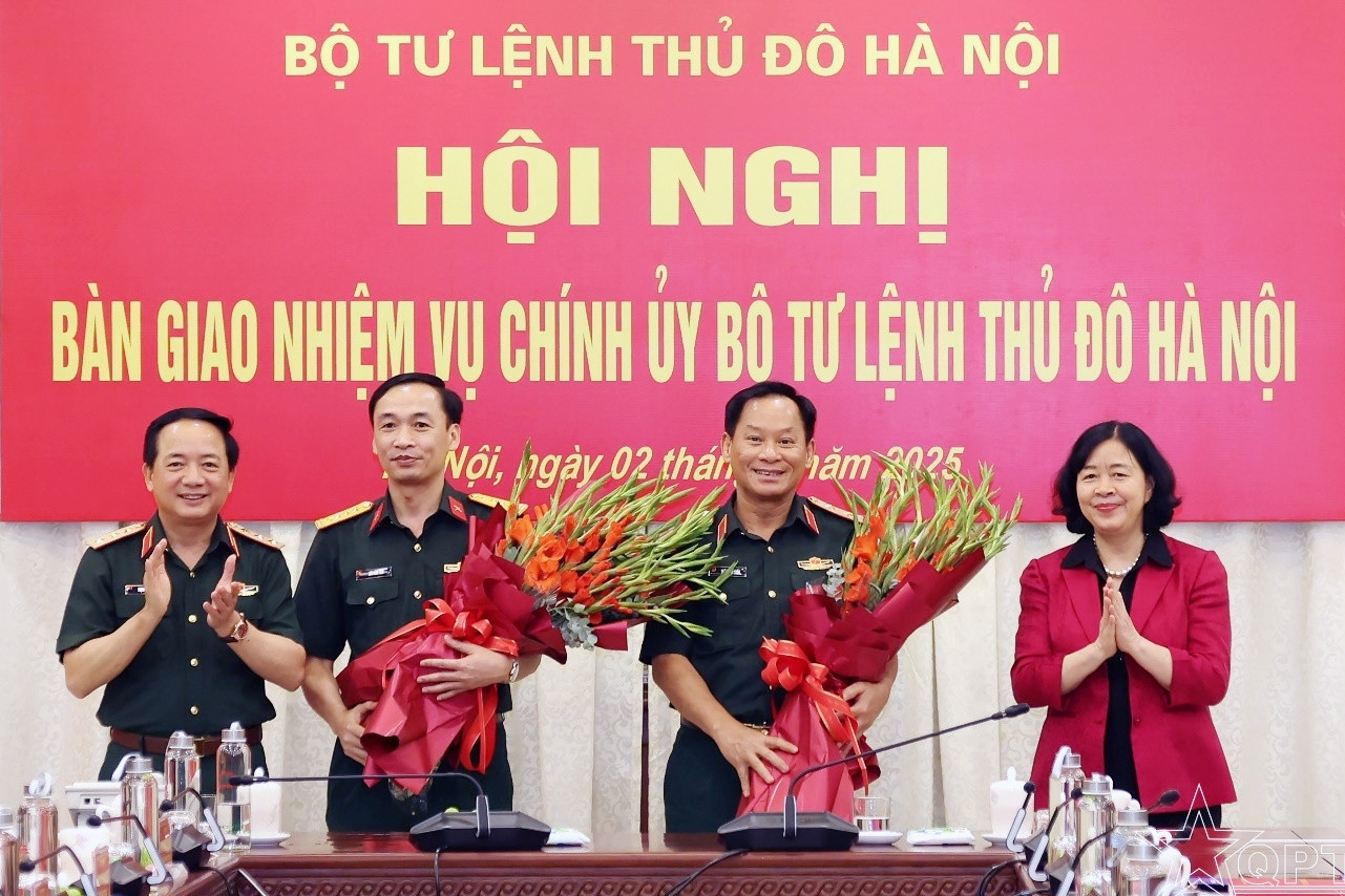 Đại tá Lưu Nam Tiến được bổ nhiệm làm Chính ủy Bộ Tư lệnh Thủ đô Hà Nội