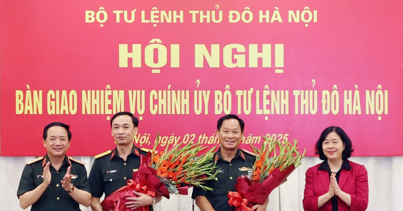 Đại tá Lưu Nam Tiến được bổ nhiệm làm Chính ủy Bộ Tư lệnh Thủ đô Hà Nội