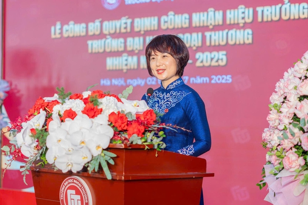 PGS.TS Phạm Thu Hương chia sẻ khát vọng đưa Ngoại thương thành ĐH hàng đầu châu Á
