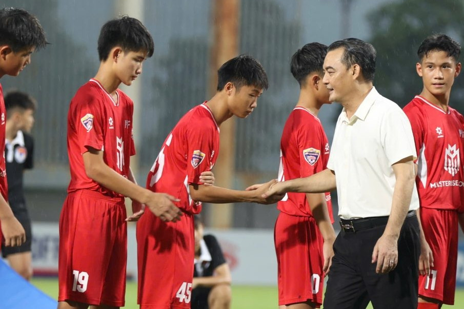 Thể Công Viettel thắng đậm trận ra quân VCK U15 Quốc gia 2025