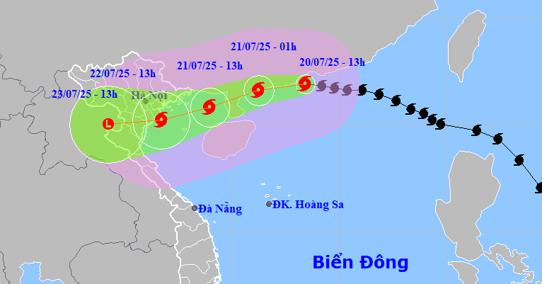 Tin mới nhất về bão số 3 Wipha: Giật cấp 15, cá...