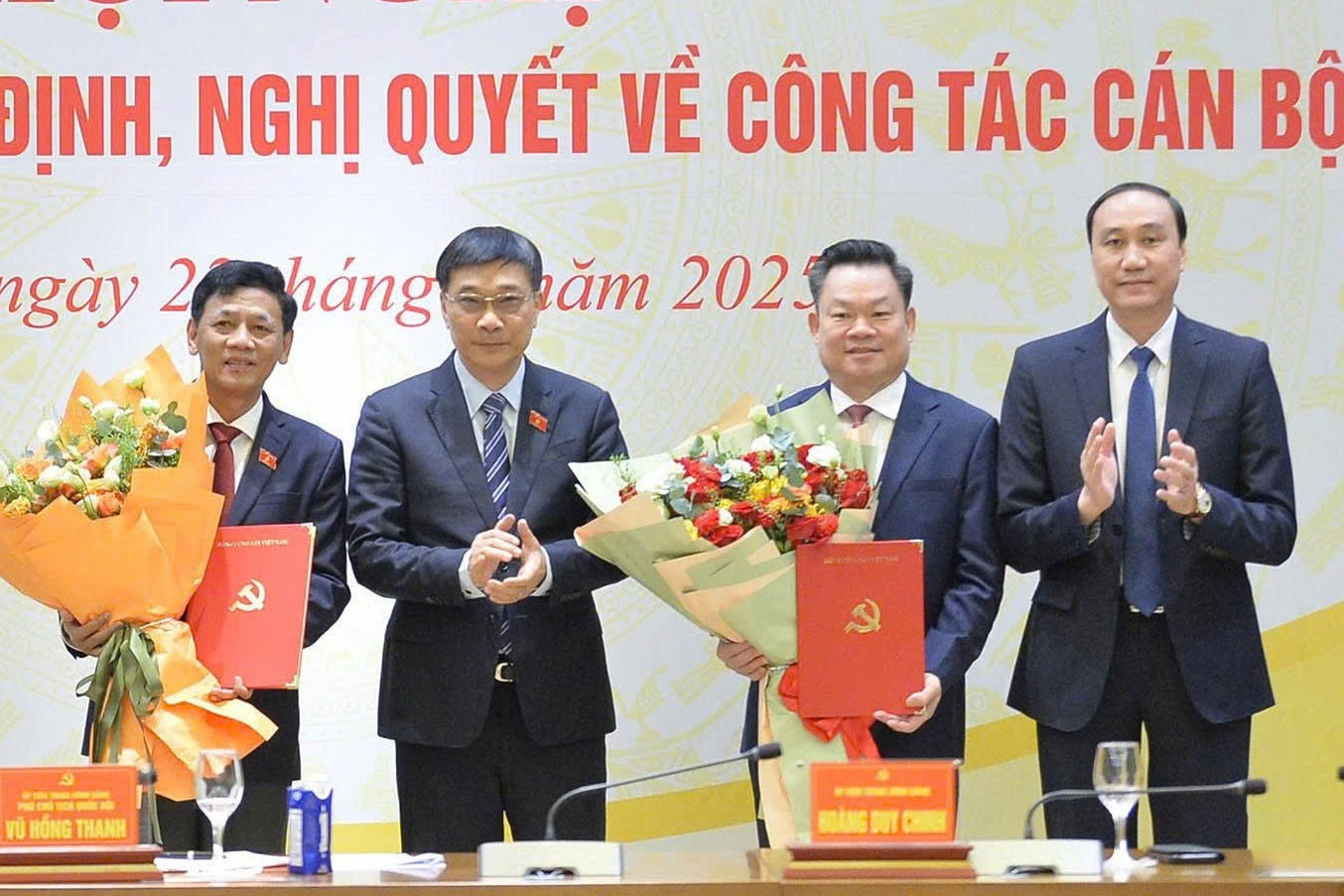 Ông Hoàng Duy Chinh giữ chức Phó Chủ tịch Thường trực Hội đồng Dân tộc