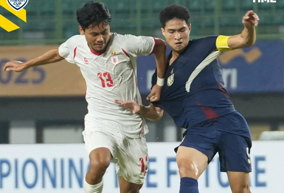 Hòa Myanmar, U23 Thái Lan chạm trán Indonesia ở bán kết