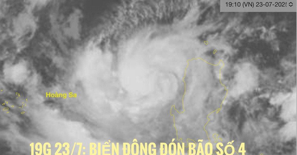 Bão số 4 hình thành trên Biển Đông, mang tên Cỏ...
