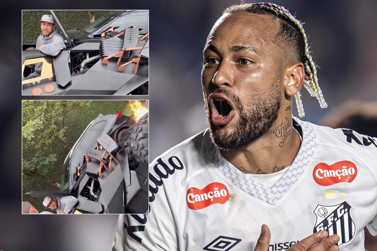 Neymar bỏ gần 40 tỷ mua xe Batman nhưng không thể lái