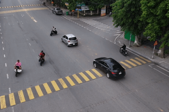 Đoạn đường dài 350m gắn dày đặc gờ giảm tốc khiến nhiều tài xế ở Phú Thọ bức xúc