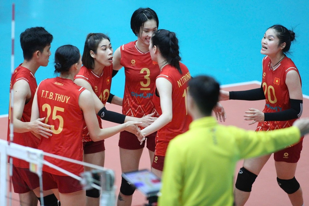 Lịch thi đấu của bóng chuyền nữ Việt Nam tại SEA V.League 2025 - Chặng 1