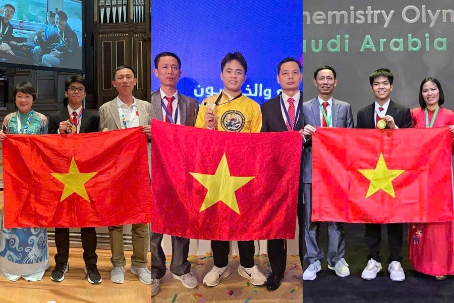 Ngôi trường 3 năm liền có học sinh giành Huy chương Vàng Olympic Hóa học quốc tế