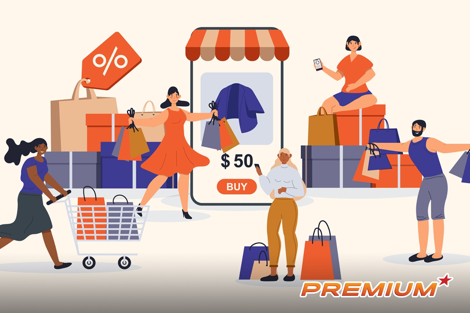 Nửa đầu năm, người Việt chi hơn 7,6 tỷ USD mua sắm trên 4 sàn thương mại điện tử