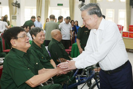 Tổng Bí thư Tô Lâm: Uống nước nhớ nguồn