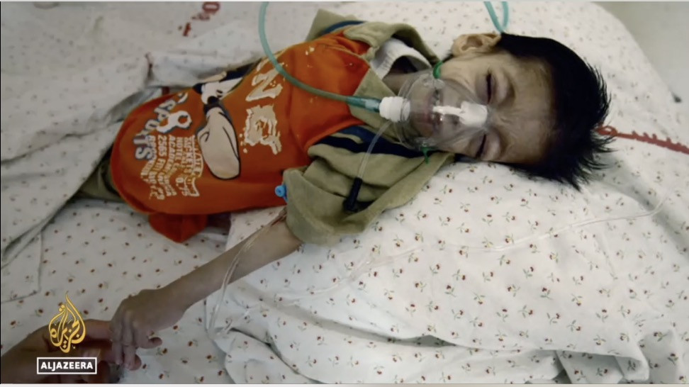 trẻ em Gaza. Al Jazeera.