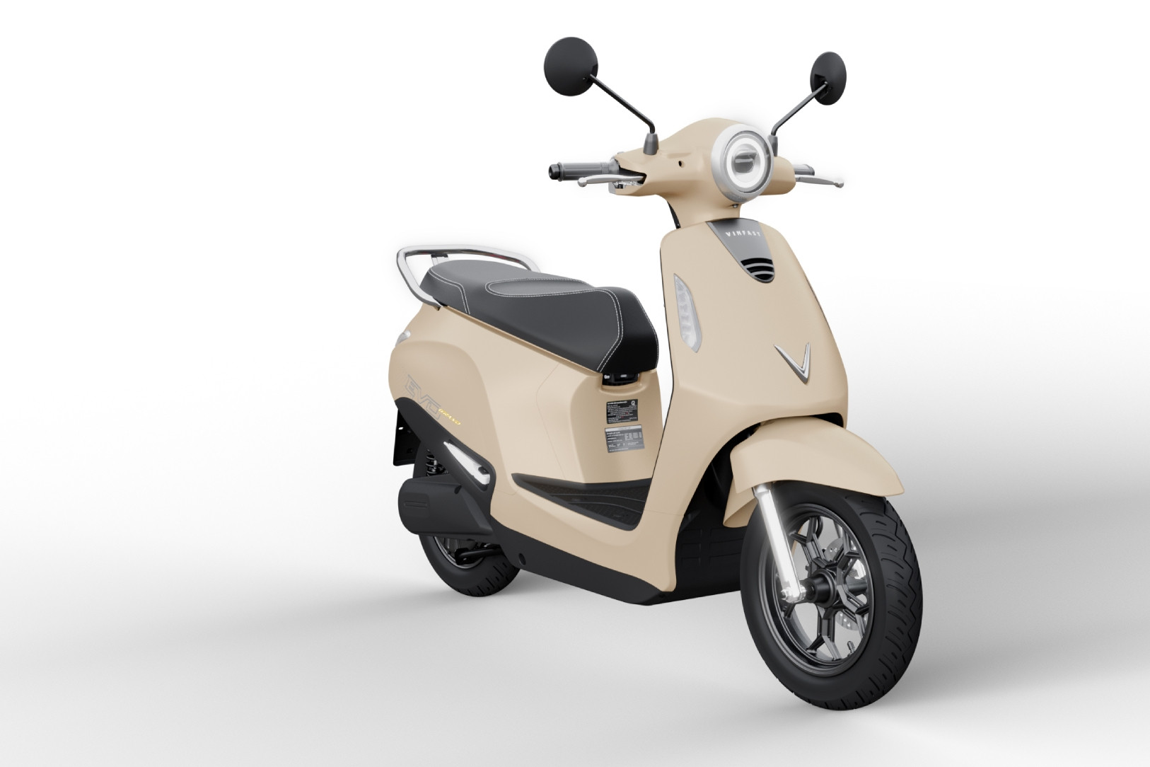 Xe máy điện VinFast Evo Grand mới: lắp 2 pin có thể chạy được 262km một lần sạc