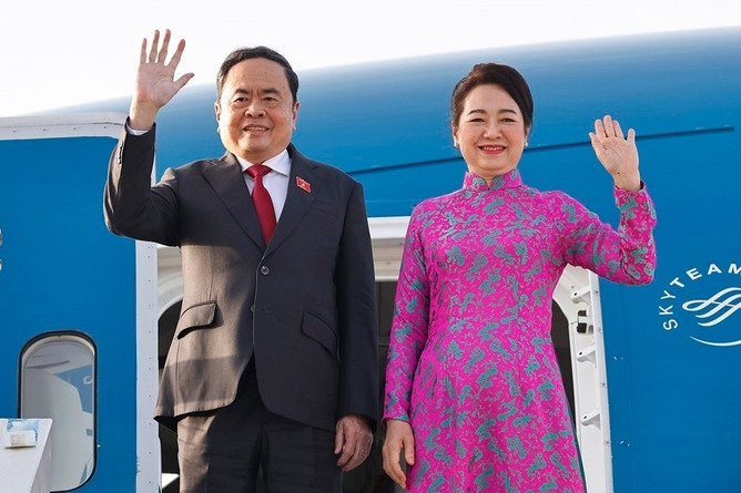 Chủ tịch Quốc hội Trần Thanh Mẫn và Phu nhân bắt đầu thăm chính thức Maroc