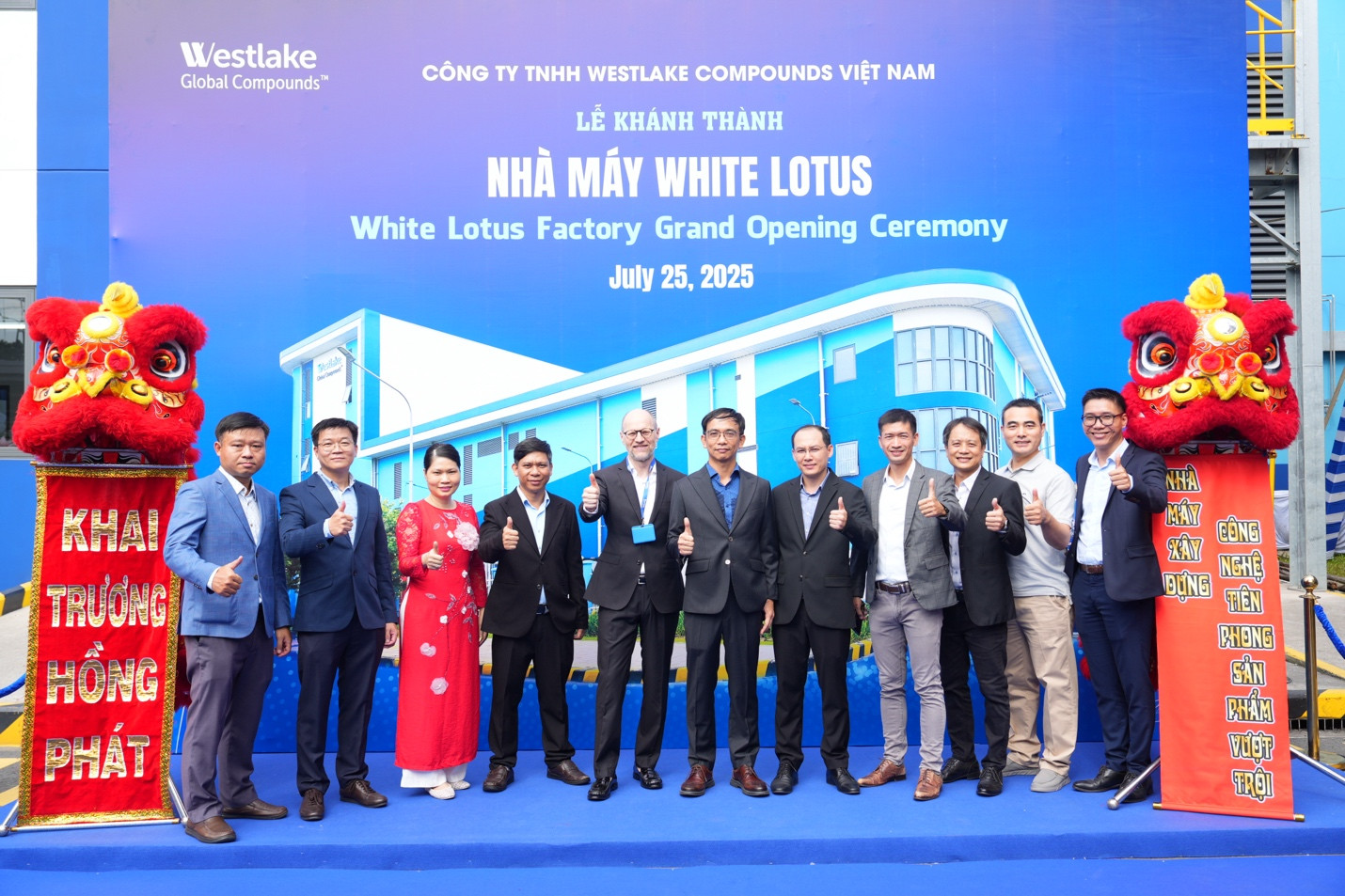 Westlake Compounds Việt Nam khánh thành nhà máy mới ở Đồng Nai