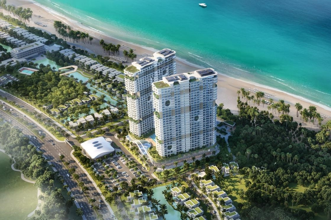 Maia Resort Ho Tram: căn hộ biển đa năng gắn kết với thiên nhiên