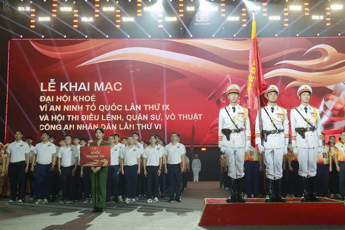 Khai mạc Đại hội khỏe “Vì an ninh Tổ quốc” lần thứ IX - 2025