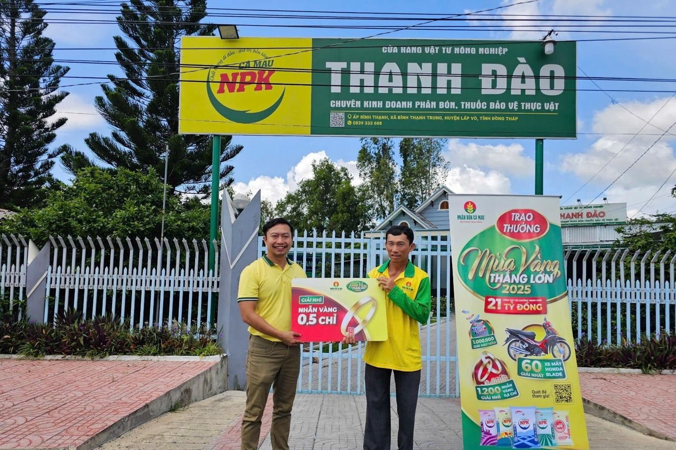 Nhà nông ‘Mùa Vàng Thắng Lớn’ cùng phân bón NPK Cà Mau