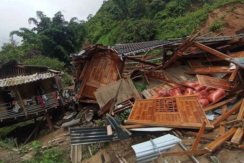6 người chết và mất tích do mưa lũ tại Sơn La