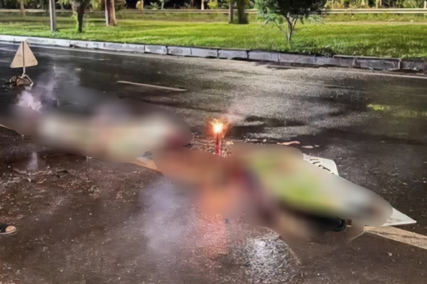 Chị chồng và em dâu ở Ninh Bình tử vong sau va chạm kinh hoàng với xe container