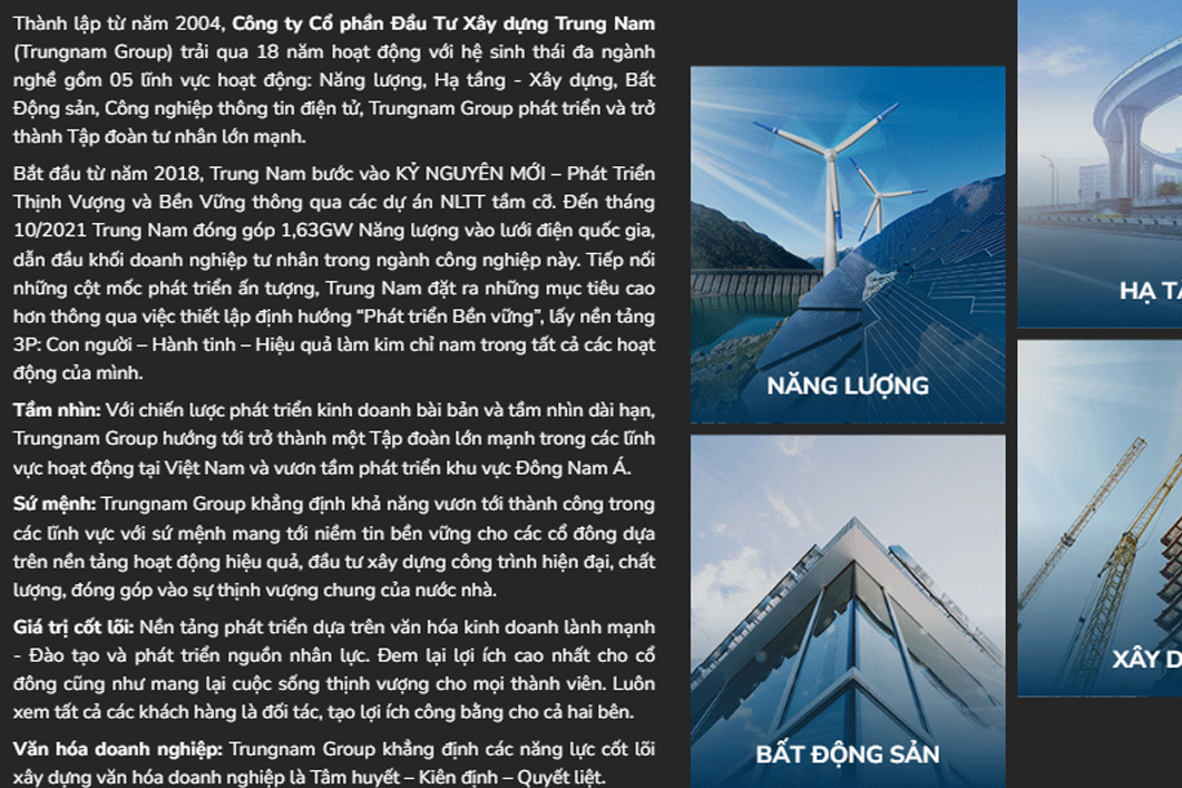 Điện mặt trời Trung Nam lãi lớn sau cú sốc