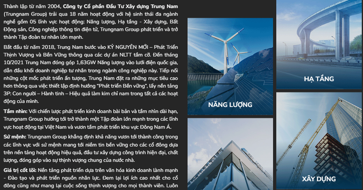 Điện mặt trời Trung Nam lãi lớn sau cú sốc