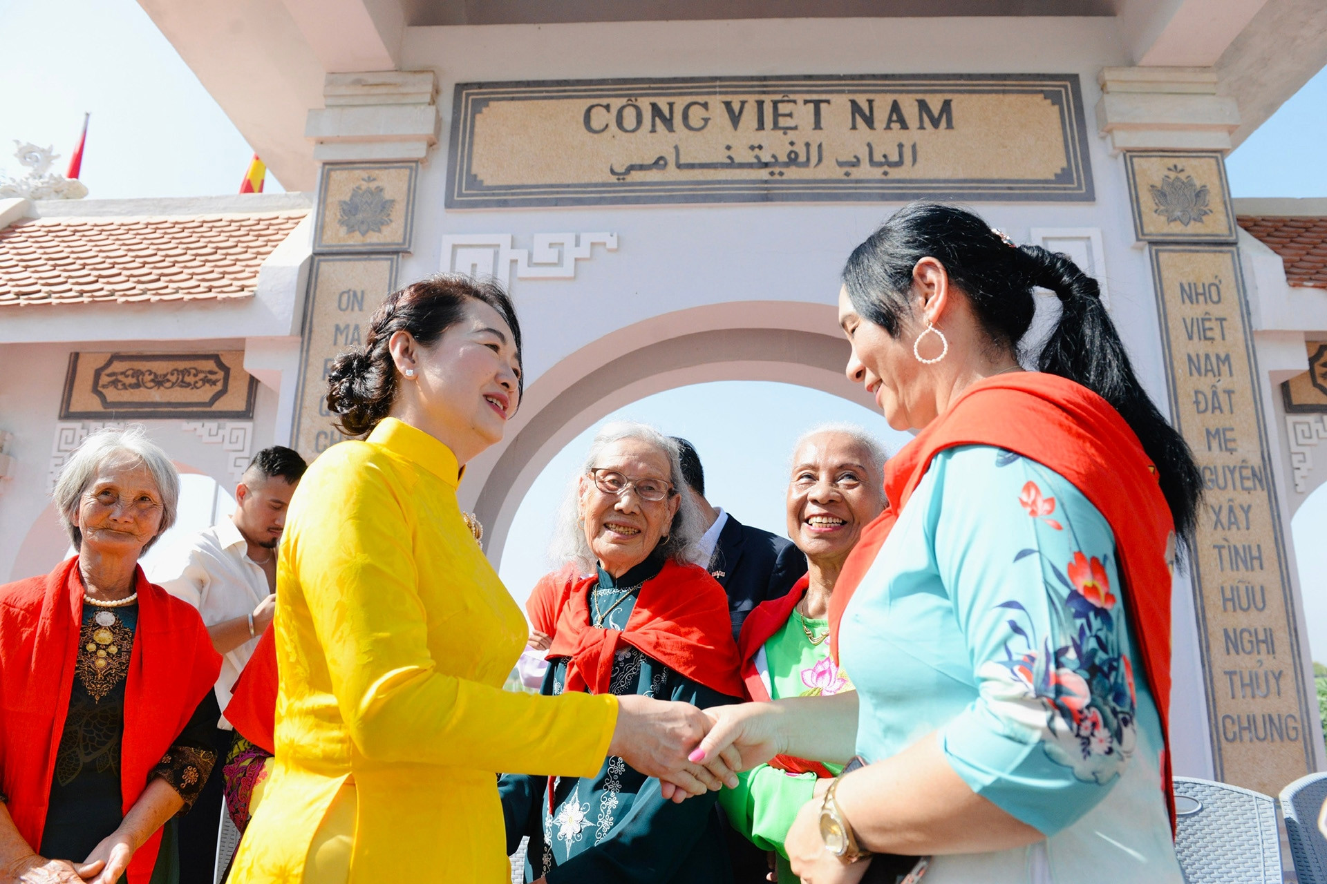 Phu nhân Chủ tịch Quốc hội thăm Làng Việt Nam tại Maroc