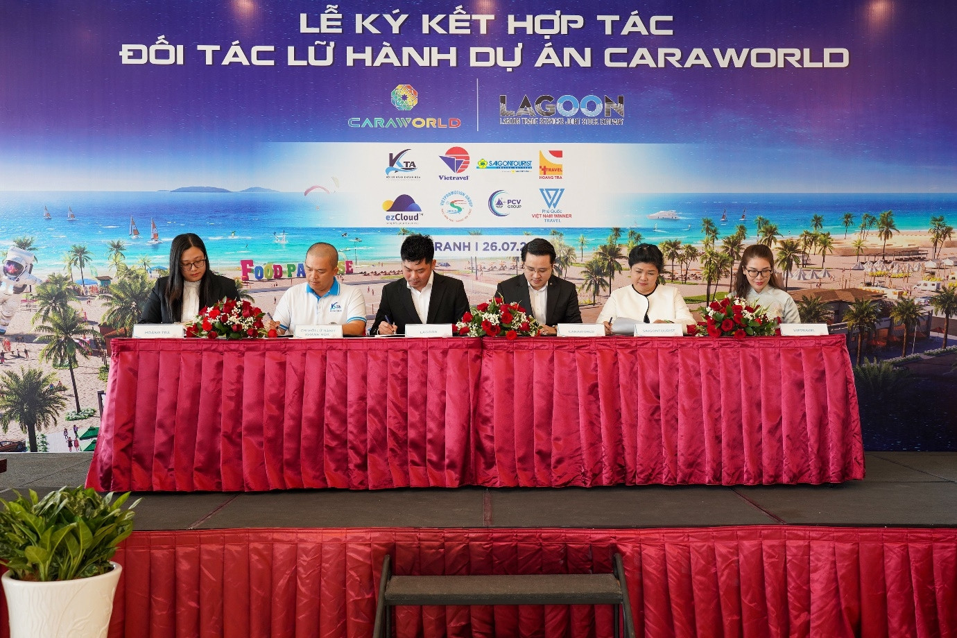 Chủ đầu tư dự án CaraWorld ký hợp tác chiến lược với 8 đối tác lữ hành lớn