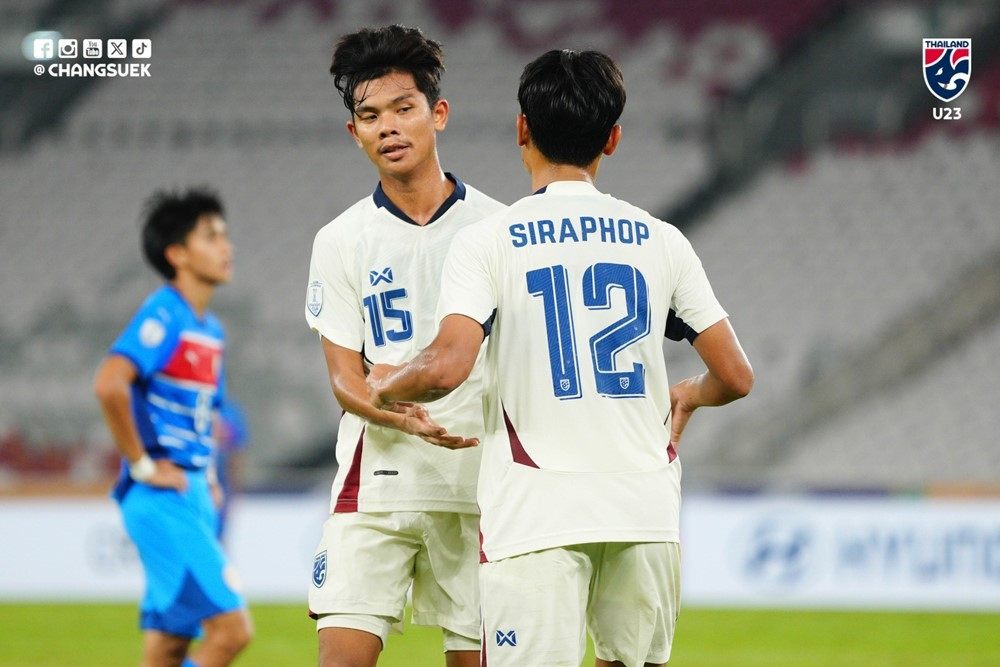 Highlights U23 Thái Lan 3-1 U23 Philippines: 'Voi chiến' gỡ thể diện
