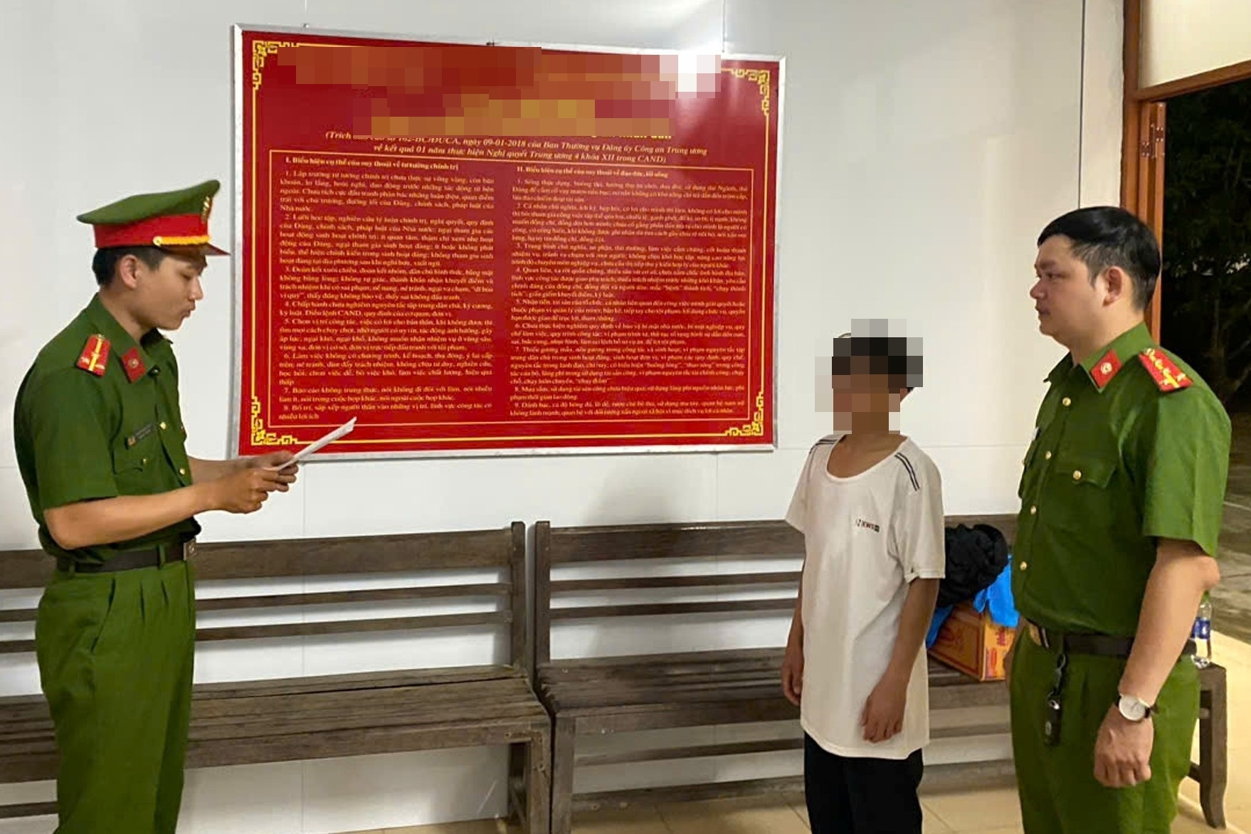 Lời khai của thiếu niên 17 tuổi hiếp dâm người phụ nữ đang say xỉn