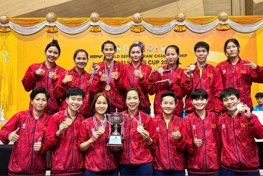 Thắng ngược Thái Lan, Việt Nam vô địch World Cup cầu mây