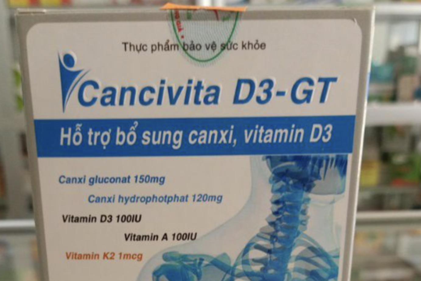 Thu hồi 2 lô thực phẩm chức năng bổ sung canxi, vitamin D3 vi phạm