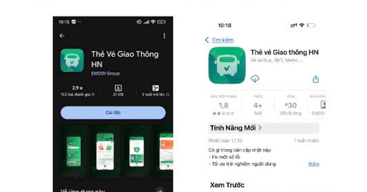 Từ 1/8, Hà Nội áp dụng vé ảo trên 2 tuyến Metro